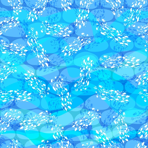 Textura de agua azul — Vector de stock