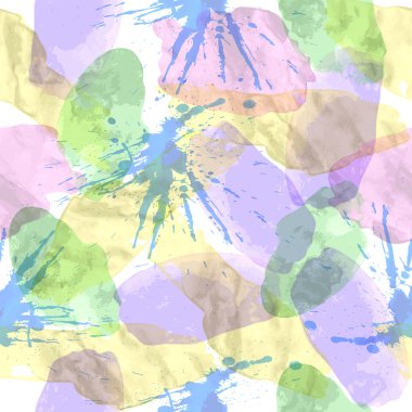 sıçrama suluboya arka plan illüstrasyon