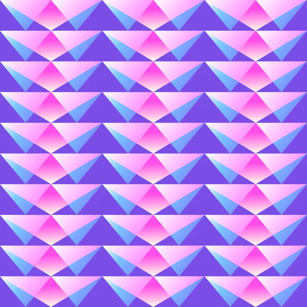 Pola ungu semless geometris - Stok Vektor