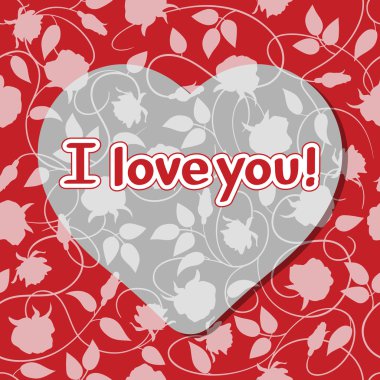 Vektör çizim. Mutlu Sevgililer günü ve kutlama