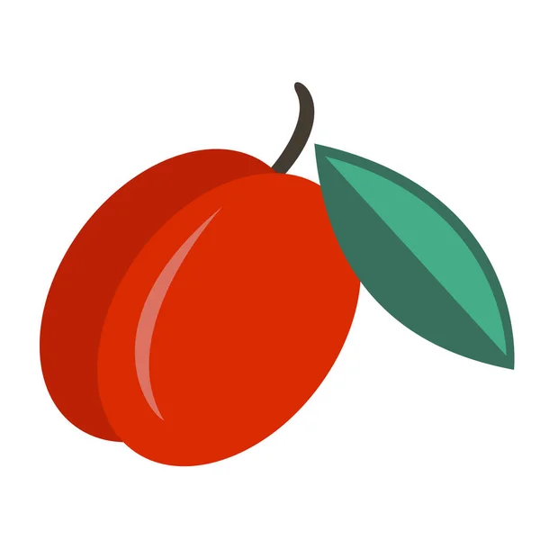 Erik vektörü illüstrasyonu izole, soyut biçim 