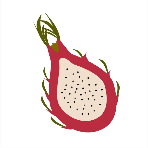 meyve ejderhası beyaz arkaplanda izole