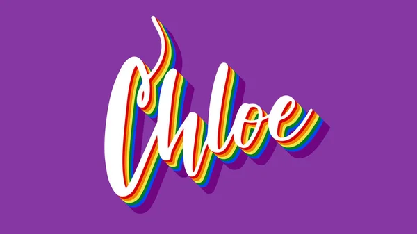 Chloe LGBT Onur Yürüyüşü Bayrağı