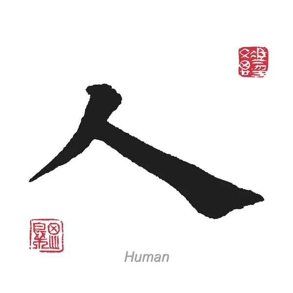 Çince Japonca Kaligrafi İnsan Çeviri: