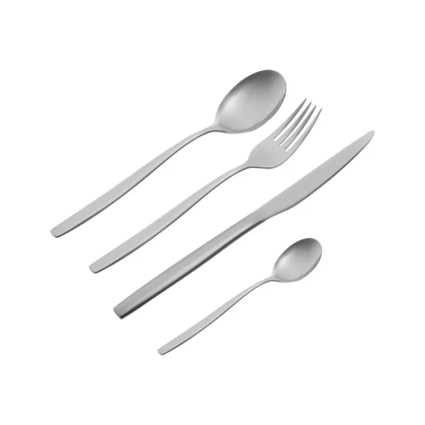 Cutlery Set Realistic Vector Cutlery Set Cutlery — Stock Vector