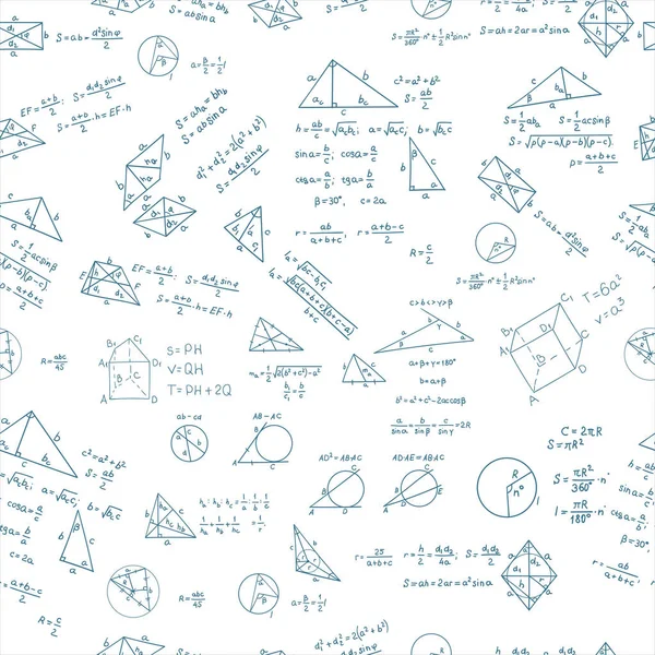 Geometrik formüllerin kusursuz deseni, el yapımı dikişsiz desen