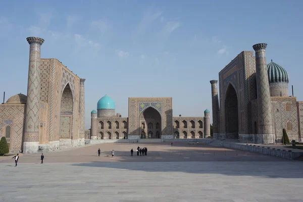 Semerkant 'ın ana meydanı.