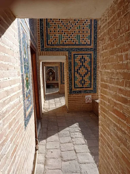 Paisaje Urbano Uzbek Contra Cielo — Foto de Stock