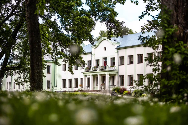 Malnava Manor Lugar Letonia Donde Adolf Hitler Visitó Durante Guerra —  Fotos de Stock