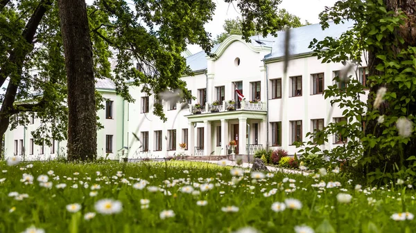 Malnava Manor Lugar Letonia Donde Adolf Hitler Visitó Durante Guerra —  Fotos de Stock