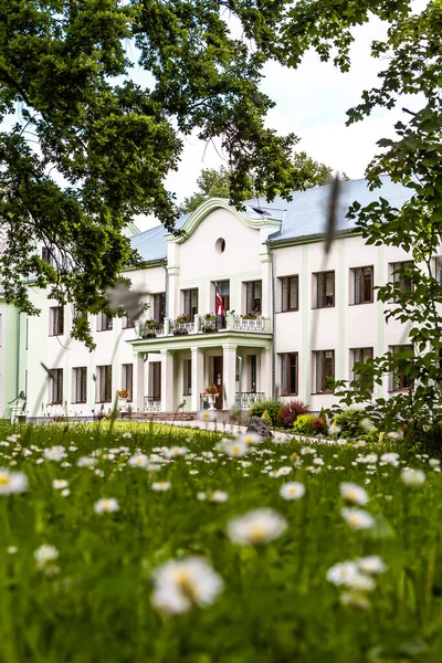 Malnava Manor Lugar Letonia Donde Adolf Hitler Visitó Durante Guerra —  Fotos de Stock