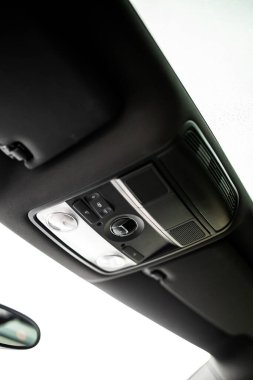 VW Scirocco 'nun iç mimarisi ev yapımı spor araba lambası.