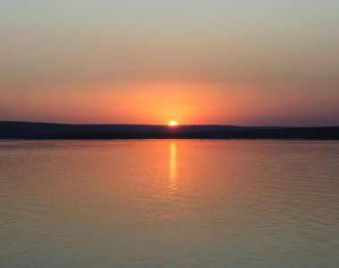Güzel bir gün batımı