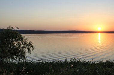 Güzel bir gün batımı