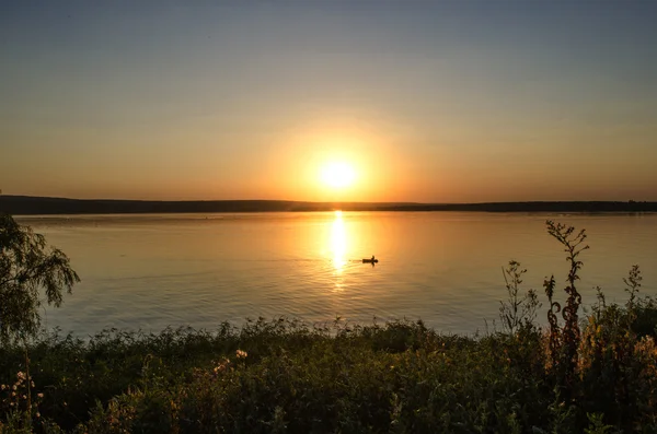 Güzel bir gün batımı 