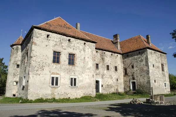 Zamek St. Miklos we wsi Chynadiyevo — Zdjęcie stockowe