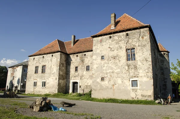 Castillo de San Miklos en el pueblo de Chynadiyevo —  Fotos de Stock