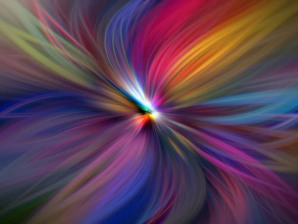 Färgglada Marbleized Swirl Abstrakt Blad Blomma Multi Color Gradient Blur — Stockfoto