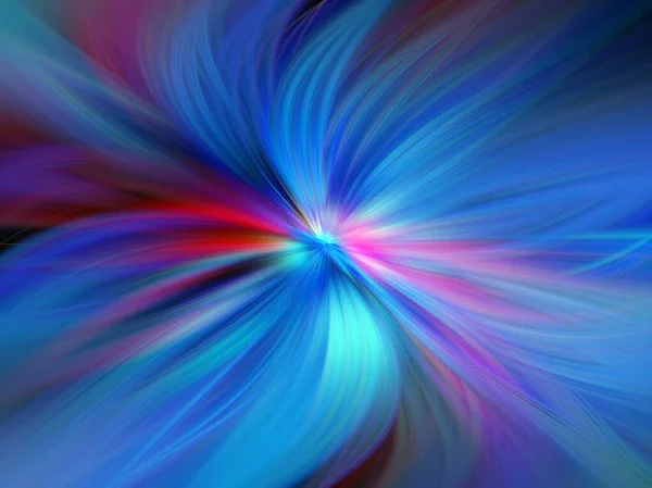 Colorful Marbleized Swirl Abstract Leaf Flower Multi Color Gradient Blur — Stock Photo, Image