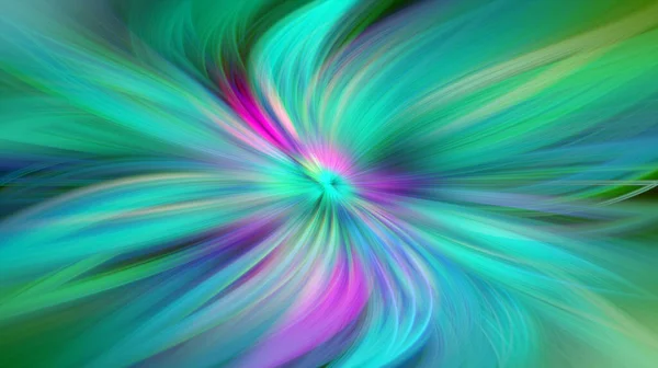 Colorful Marbleized Swirl Abstract Leaf Flower Multi Color Gradient Blur — Stock Photo, Image