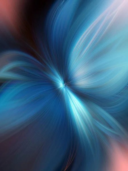 Colorful Marbleized Swirl Abstract Leaf Flower Multi Color Gradient Blur — Stock Photo, Image