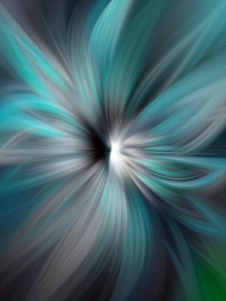 Redemoinho Marbleizado Colorido Folha Abstrata Flor Multi Color Gradient Blur — Fotografia de Stock