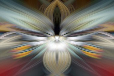 Çok Renkli Soyut Gradyan Geçiş Dalgası Arkaplanı. Ev dekorasyonu için Fraktal Sanat Dijital Boyama. Fantezi Efekti Bulanık Işık Örtüsü. Renkli Renkli Yaprak Psikedelik Duvar Kağıdı. Web Tasarım Sancak Arkaplanı için Modern Arkaplan