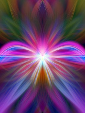 Çok Renkli Soyut Gradyan Geçiş Dalgası Arkaplanı. Ev dekorasyonu için Fraktal Sanat Dijital Boyama. Fantezi Efekti Bulanık Işık Örtüsü. Renkli Renkli Yaprak Psikedelik Duvar Kağıdı. Web Tasarım Sancak Arkaplanı için Modern Arkaplan