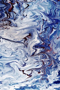 Güzel Renkli Karışık Soyut Akışkan Boyama. Teknoloji için akrilik renkli renkli boyalı duvar kâğıdı. Dalga Akımı Girdap Akıcı Mermer Sanat Dokusunu. Ev dekorasyonu Çağdaş Sanat Arkaplanı. Ev dekorasyonu Kanvası Resim Duvarı Tasarımı