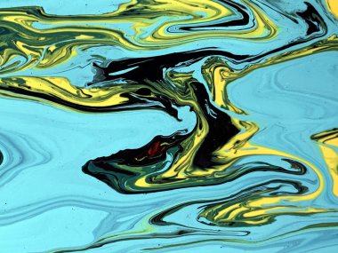 Güzel Renkli Karışık Soyut Akışkan Boyama. Teknoloji için akrilik renkli renkli boyalı duvar kâğıdı. Dalga Akımı Girdap Akıcı Mermer Sanat Dokusunu. Ev dekorasyonu Çağdaş Sanat Arkaplanı. Ev dekorasyonu Kanvası Resim Duvarı Tasarımı