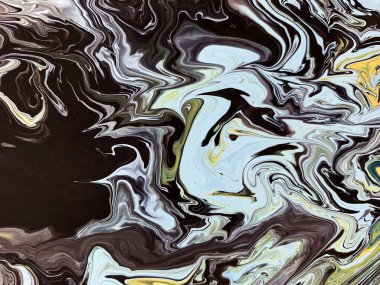 Güzel Renkli Karışık Soyut Akışkan Boyama. Teknoloji için akrilik renkli renkli boyalı duvar kâğıdı. Dalga Akımı Girdap Akıcı Mermer Sanat Dokusunu. Ev dekorasyonu Çağdaş Sanat Arkaplanı. Ev dekorasyonu Kanvası Resim Duvarı Tasarımı