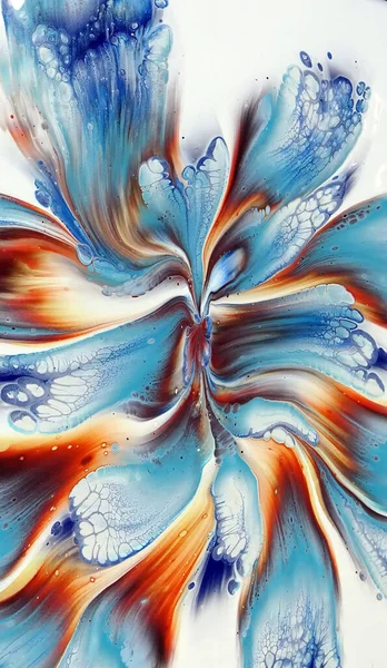 Güzel Renkli Karışık Soyut Akışkan Boyama. Teknoloji için akrilik renkli renkli boyalı duvar kâğıdı. Dalga Akımı Girdap Akıcı Mermer Sanat Dokusunu. Ev dekorasyonu Çağdaş Sanat Arkaplanı. Ev dekorasyonu Kanvası Resim Duvarı Tasarımı