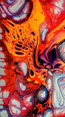 Güzel Renkli Karışık Soyut Akışkan Boyama. Teknoloji için akrilik renkli renkli boyalı duvar kâğıdı. Dalga Akımı Girdap Akıcı Mermer Sanat Dokusunu. Ev dekorasyonu Çağdaş Sanat Arkaplanı. Ev dekorasyonu Kanvası Resim Duvarı Tasarımı