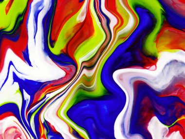 Güzel Renkli Karışık Soyut Akışkan Boyama. Teknoloji için akrilik renkli renkli boyalı duvar kâğıdı. Dalga Akımı Girdap Akıcı Mermer Sanat Dokusunu. Ev dekorasyonu Çağdaş Sanat Arkaplanı. Ev dekorasyonu Kanvası Resim Duvarı Tasarımı