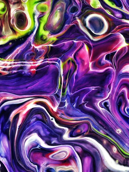 Beautiful Colorful Mixed Abstract Fluid Painting. Acrylic Vibrant Colors Paint Trendy Wallpaper for Technology. Wave Flow Swirl Fluid Marble Art Texture. Home Decoration Contemporary art Background. Home Decoration Canvas Art Painting Wall Design
