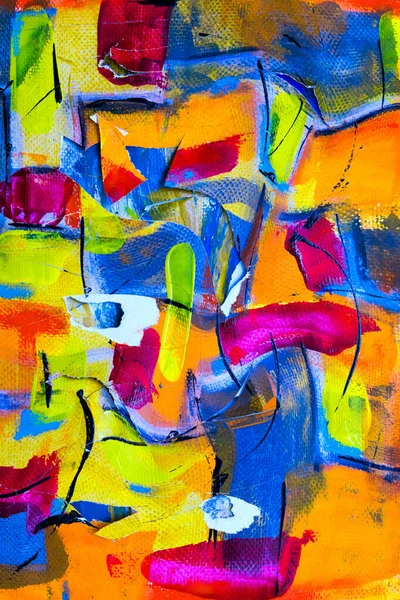 Pintura Líquida Abstrata Mista Colorida Bonita Acrílico Vibrante Cores Pintura — Fotografia de Stock