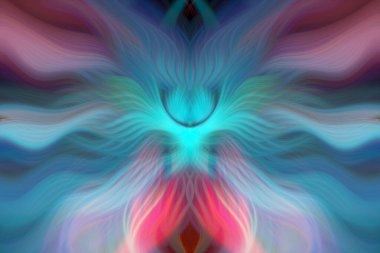 Modern soyut dalgalı fraktal gradyan geometrik arkaplan. Zarif fütüristik eğri. Kusursuz desen. İniş sayfası, yaratıcı sanat eserleri, web sitesi, sunum afişi, poster, olay, kart tasarımı. Moda Web tasarım arkaplanı, duvar dekorasyonu