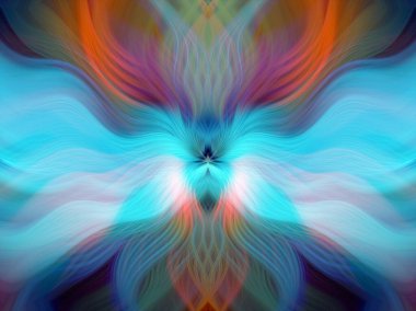 Modern soyut dalgalı fraktal gradyan geometrik arkaplan. Zarif fütüristik eğri. Kusursuz desen. İniş sayfası, yaratıcı sanat eserleri, web sitesi, sunum afişi, poster, olay, kart tasarımı. Moda Web tasarım arkaplanı, duvar dekorasyonu