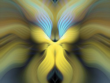 Modern soyut dalgalı fraktal gradyan geometrik arkaplan. Zarif fütüristik eğri. Kusursuz desen. İniş sayfası, yaratıcı sanat eserleri, web sitesi, sunum afişi, poster, olay, kart tasarımı. Moda Web tasarım arkaplanı, duvar dekorasyonu