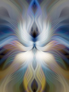 Modern soyut dalgalı fraktal gradyan geometrik arkaplan. Zarif fütüristik eğri. Kusursuz desen. İniş sayfası, yaratıcı sanat eserleri, web sitesi, sunum afişi, poster, olay, kart tasarımı. Moda Web tasarım arkaplanı, duvar dekorasyonu