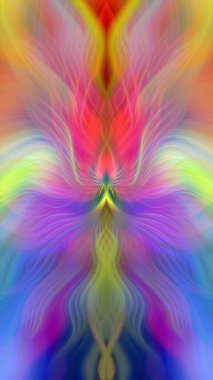 Modern soyut dalgalı fraktal gradyan geometrik arkaplan. Zarif fütüristik eğri. Kusursuz desen. İniş sayfası, yaratıcı sanat eserleri, web sitesi, sunum afişi, poster, olay, kart tasarımı. Moda Web tasarım arkaplanı, duvar dekorasyonu