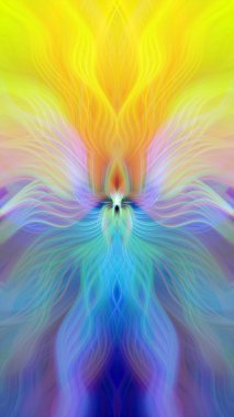 Modern soyut dalgalı fraktal gradyan geometrik arkaplan. Zarif fütüristik eğri. Kusursuz desen. İniş sayfası, yaratıcı sanat eserleri, web sitesi, sunum afişi, poster, olay, kart tasarımı. Moda Web tasarım arkaplanı, duvar dekorasyonu