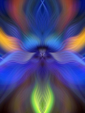 Modern soyut dalgalı fraktal gradyan geometrik arkaplan. Zarif fütüristik eğri. Kusursuz desen. İniş sayfası, yaratıcı sanat eserleri, web sitesi, sunum afişi, poster, olay, kart tasarımı. Web sitesi afişi ve poster arkaplanı için kullanılır