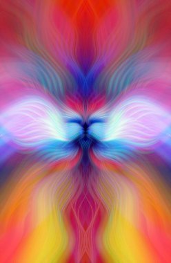 Modern soyut dalgalı fraktal gradyan geometrik arkaplan. Zarif fütüristik eğri. Kusursuz desen. İniş sayfası, yaratıcı sanat eserleri, web sitesi, sunum afişi, poster, olay, kart tasarımı. Web sitesi afişi ve poster arkaplanı için kullanılır