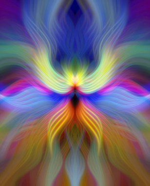 Modern soyut dalgalı fraktal gradyan geometrik arkaplan. Zarif fütüristik eğri. Kusursuz desen. İniş sayfası, yaratıcı sanat eserleri, web sitesi, sunum afişi, poster, olay, kart tasarımı. Web sitesi afişi ve poster arkaplanı için kullanılır