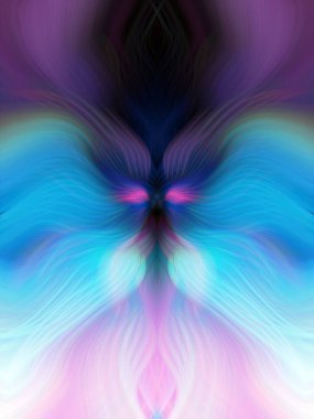 Modern soyut dalgalı fraktal gradyan geometrik arkaplan. Zarif fütüristik eğri. Kusursuz desen. İniş sayfası, yaratıcı sanat eserleri, web sitesi, sunum afişi, poster, olay, kart tasarımı. Web sitesi afişi ve poster arkaplanı için kullanılır