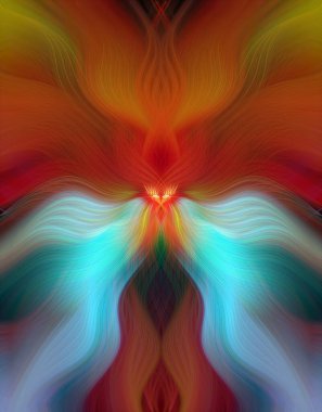 Modern soyut dalgalı fraktal gradyan geometrik arkaplan. Zarif fütüristik eğri. Kusursuz desen. İniş sayfası, yaratıcı sanat eserleri, web sitesi, sunum afişi, poster, olay, kart tasarımı. Web sitesi afişi ve poster arkaplanı için kullanılır