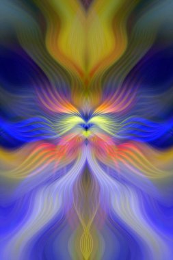 Modern soyut dalgalı fraktal gradyan geometrik arkaplan. Zarif fütüristik eğri. Kusursuz desen. İniş sayfası, yaratıcı sanat eserleri, web sitesi, sunum afişi, poster, olay, kart tasarımı. Web sitesi afişi ve poster arkaplanı için kullanılır