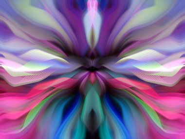 Gizemli Renkli Floral fraktal neon ışıkları. Kusursuz desenli güzel sanat gradyan renkli kıvrım renk dokusunu etkiler. Marble Twisted ink Light Fibers Efekti Psikedelik Soyut Duvar Kağıdı. Web sitesi afişi, poster, kart arkaplanı için kullan