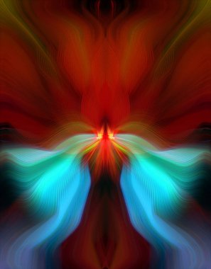 Gizemli Renkli Floral fraktal neon ışıkları. Kusursuz desenli güzel sanat gradyan renkli kıvrım renk dokusunu etkiler. Marble Twisted ink Light Fibers Efekti Psikedelik Soyut Duvar Kağıdı. Web Tasarım Canavarı Duvar Kağıdı Sancak Arkaplanı 